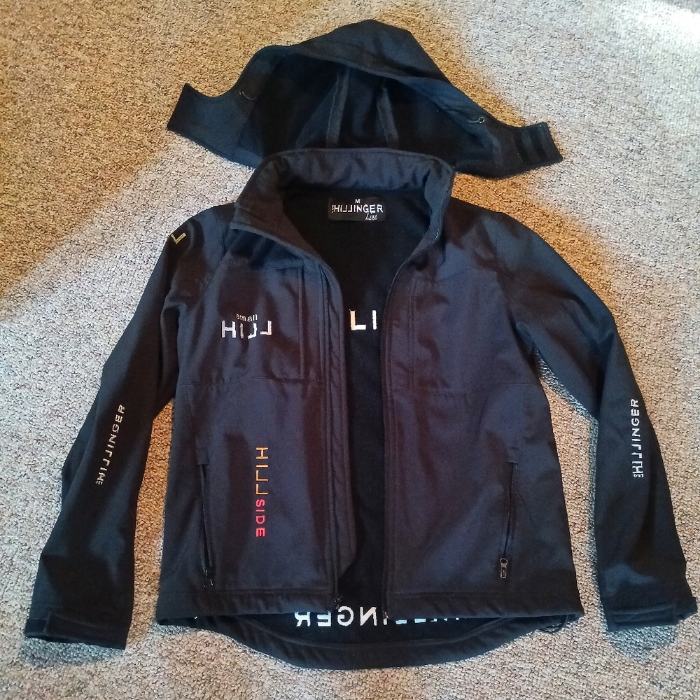 Leo Hillinger Black Jacket with Hood